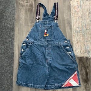 Mickey overall shorts
